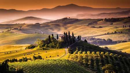Chianti hill house